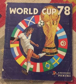 World Cup Argentina 78.  100 Completed Panini Sticker Album.