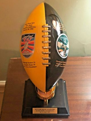 Pittsburgh Steelers Bowl Dynasty Football Trophy Danbury