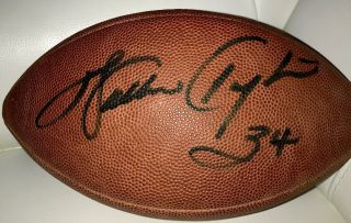 Walter Payton Chicago Bears Wilson Official Signed Autographed Football Real