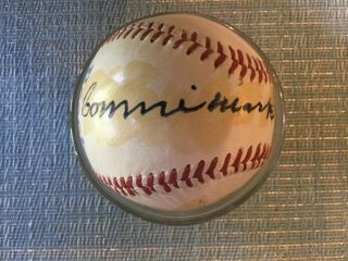 Cy Young PSA Authenticated Signed Baseball also Connie Mack & Lefty Logan 3