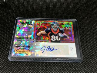2017 Panini Contenders Cracked Ice Ticket Autograph Auto 253 Jake Butt /25 Rc