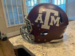 Texas A&m Aggies Authentic Game Worn Football Helmet