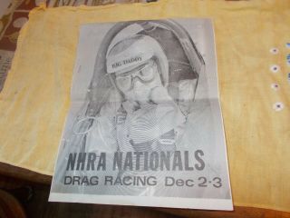Vintage Nhra Nationals Drag Racing Big Daddy Florida Speedway Park