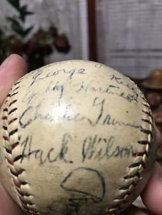1930 Chicago Cubs Ball.  Hack Wilson,  Rogers Hornsby,  Gabby Hartnett And More