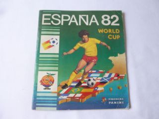 Panini Espana 82 World Cup Sticker Album Part Finished