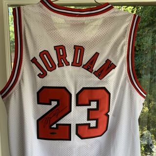 Michael Jordan Upper Deck Signed Autograph Jersey 6