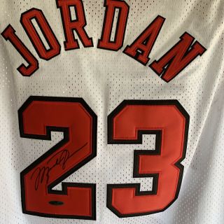 Michael Jordan Upper Deck Signed Autograph Jersey 7