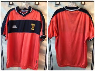 Scotland 1999 Away Soccer Jersey Shirt Xl Umbro