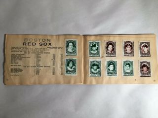 1961 Topps Baseball Stamp Album Filled w/ 181 Stamps Yogi Berra Yastrzemski Full 5