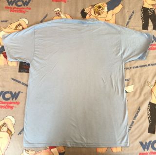 Ric Flair T - Shirt Wooooo L WWF/WWE/WCW nature boy wheelin ' dealin ' kiss stealin 4