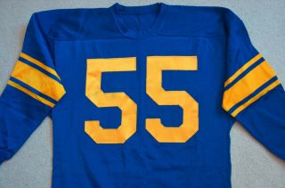 Vintage 1950s Tom Fears Los Angeles Rams Game Worn Jersey Rare NFL HOF H.  O.  F. 5