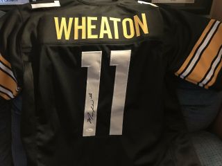 Markus Wheaton Jsa Authenticated Pittsburgh Steelers Autograph Jersey