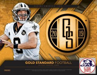 York Jets 2019 Panini Gold Standard Football 1/3 Case 4box Break