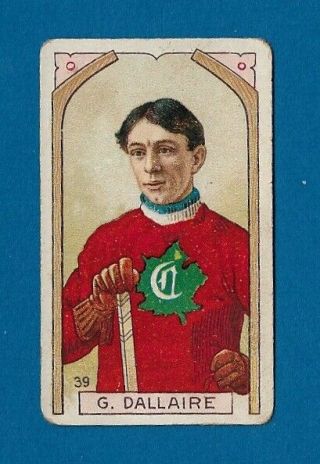 Henri G.  Dallaire 1911 C55 Imperial Tobacco Hockey Card 39 - One Day Only