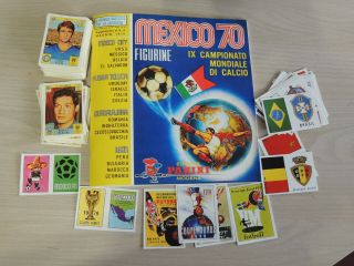 Panini Mexico 70 Album,  Complete Set Of Stckers And Cards,  Anastatic Version