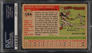 1955 Topps Roberto Clemente ROOKIE RC 164 PSA 5 EX (PWCC) 2