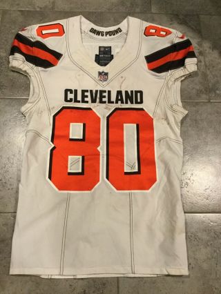 Jarvis Landry Game Worn Cleveland Browns Jersey Phot Matched 2