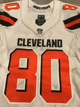 Jarvis Landry Game Worn Cleveland Browns Jersey Phot Matched 3