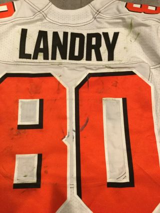 Jarvis Landry Game Worn Cleveland Browns Jersey Phot Matched 4