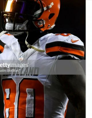 Jarvis Landry Game Worn Cleveland Browns Jersey Phot Matched 5