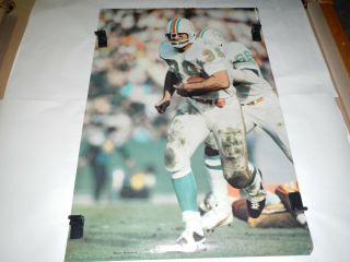 Larry Csonka 1973 Sports Illustrated Poster Miami Dolphins