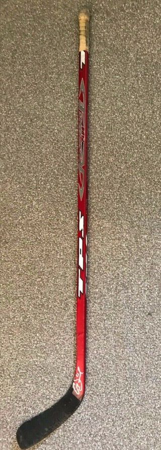 Sarich 21 Nhl Game Stick Signed