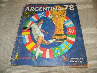 Argentina 78 Panini Album World Cup 1978