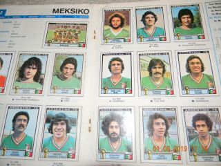 Argentina 78 Panini Album World Cup 1978 7