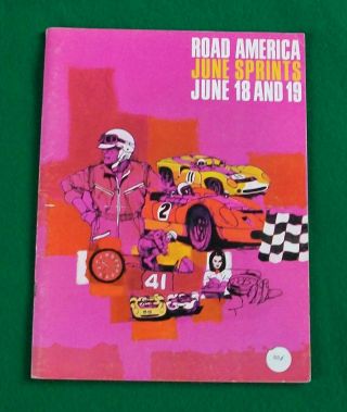 Program: Road America June Sprints 1966 (porsche Lotus Cobra Alfa Healey Mgb)