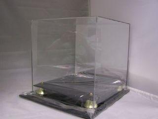 1 Bcw Basketball Holder Deluxe Acrylic Display Case Uv Protection With Mirror