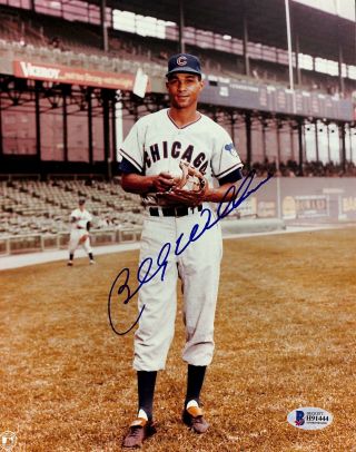 Cubs Billy Williams Authentic Signed 8x10 Photo Autographed Bas 2