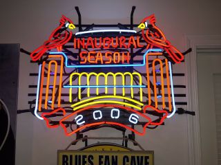 St.  Louis Cardinals Busch Stadium Neon Sign