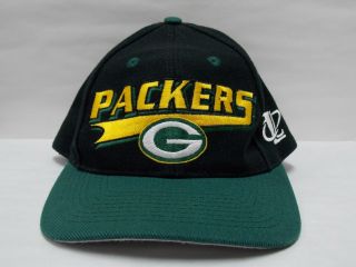 Vtg Logo Athletic Green Bay Packers Baseball Hat Cap Snapback