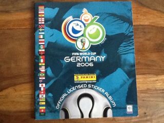 Panini World Cup 2006 Germany Complete Full 100 Football Sticker Album