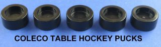 Coleco Table Top Hockey Game Pucks (pk Of 5)