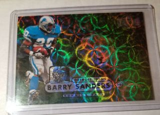 Rare 1998 Precious Metal Gems Barry Sanders 029/50.  Only One Online