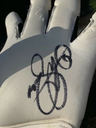 Seattle Sounders Stefan Frei (match Worn) Goal Keeper Gloves With Autograph