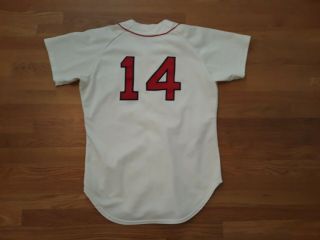 Jim Rice 1984 Game Worn Jersey Red Sox Team Issue Pro Cut Hof