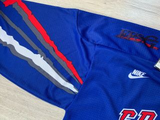 2000 ' s IIHF FFSG France Ice Hockey Jersey Shirt Nike Size Large BNWT 6