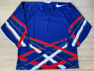 2000 ' s IIHF FFSG France Ice Hockey Jersey Shirt Nike Size Large BNWT 7