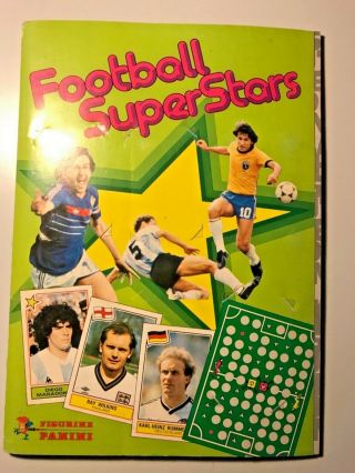 Rare Panini Football Superstars,  59/72 Cards Inserted