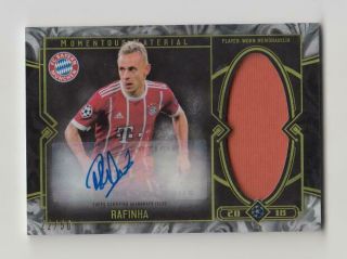 2017 - 18 Topps Champions League Museum Jersey Auto Card :rafinha 22/50