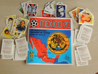 Album Panini Mexico 70 International,  Complete Set Of Stckers - Cards,  Anastatic