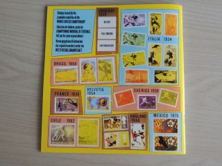 ALBUM PANINI MEXICO 70 INTERNATIONAL,  COMPLETE SET OF STCKERS - CARDS,  ANASTATIC 7
