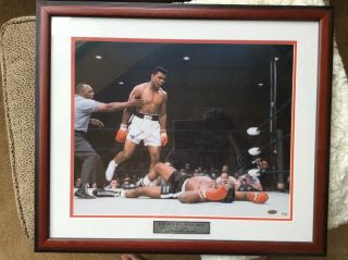 Muhammad Ali Signed Large Photo Framed 22x 26 Steiner Online Authentics