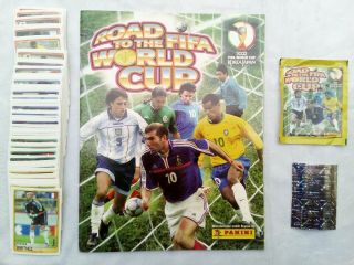 Panini Road To Fifa Wc Korea Japan 2002 Complete Sticker Set Empty Album