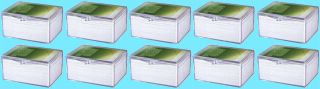 10 Ultra Pro 100 Count Clear Hinged Card Storage Box Case Holder Game Mtg Magic