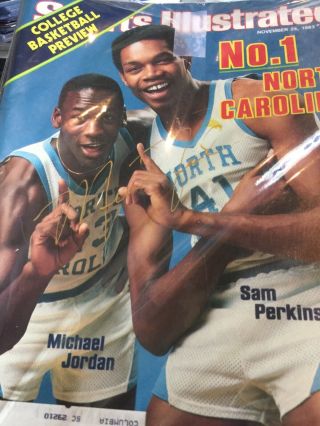 Sports Illustrated Michael Jordan Autographed Nov 28,  1993