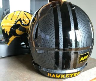 WOW 2017 Iowa Hawkeyes vs.  Ohio State Custom Made Alternate Football Helmet 5