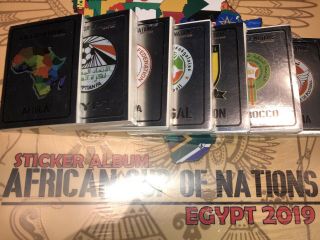 African Cup Of Nations - Egypt 2019 - Full Set,  Album “mint Condition”